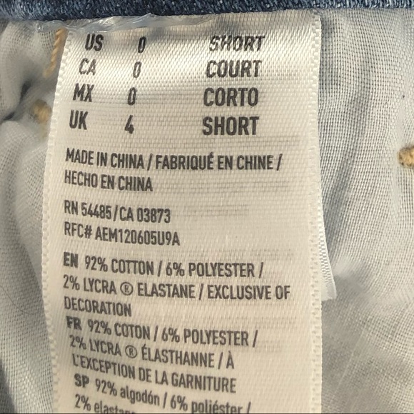 American Eagle  size 0 jeans - Picture 4 of 6